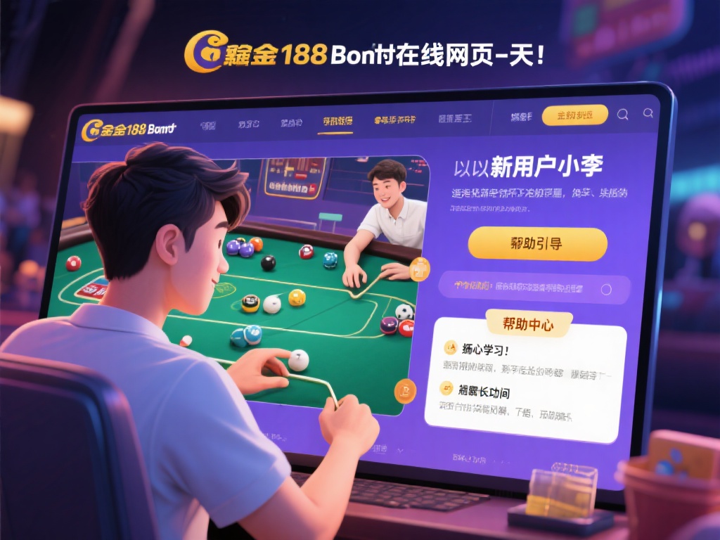 以新用户小李为例，他在接触188金宝搏在线网页的第