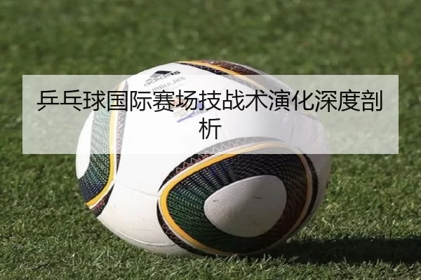 乒乓球国际赛场技战术演化深度剖析